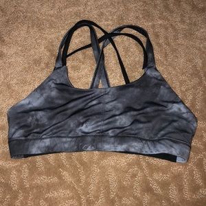 Tie dye sports bra
